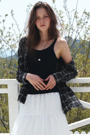 [26SUMMER] A3585 드라이 체크 셔츠