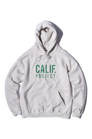 [CALIFORNIA PROJECT] LOOSE FIT LOGO HOODIE (OATMEAL)