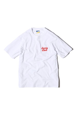 [CALIFORNIA PROJECT] SUNDAY CLUB T-SHIRTS (WHITE)