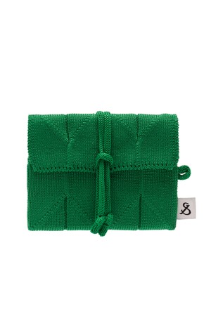 [21AW] Lucky Pleats Knit Card Wallet