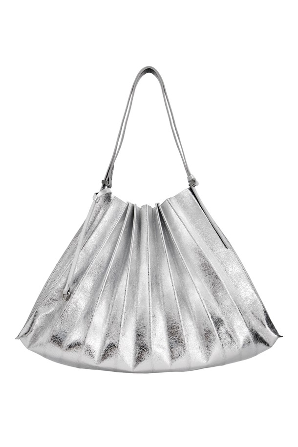 JOSEPH AND STACEY - 토트백 - Modern Pleats L Silver