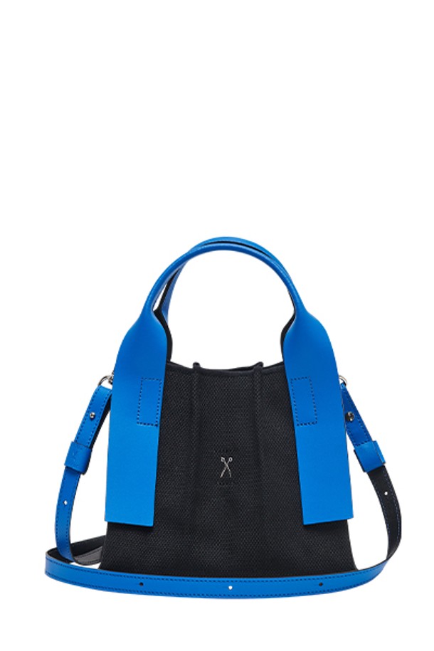 JOSEPH AND STACEY - 토트백 - Lucky Pleats Canvas Tote XS Imperial Blue