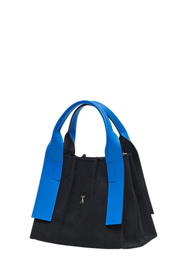 JOSEPH AND STACEY - 토트백 - Lucky Pleats Canvas Tote XS Imperial Blue