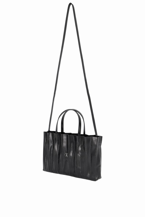 JOSEPH AND STACEY - 토트백 - Lucky Pleats 3way Bag Glossy Black