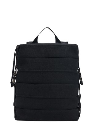 Lucky Pleats Knit Backpack S Rich Black