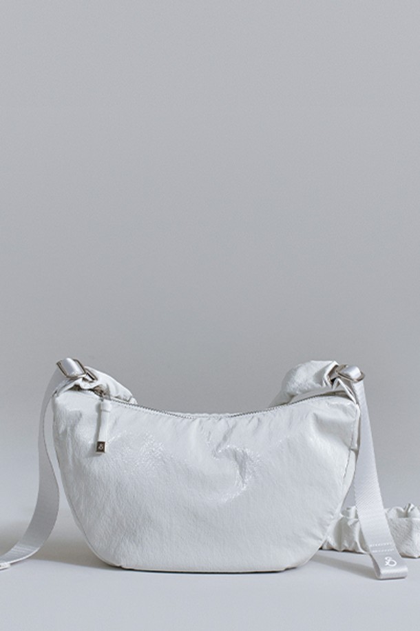 JOSEPH AND STACEY - 숄더백 - Daily Shirring Bag S Sleek White