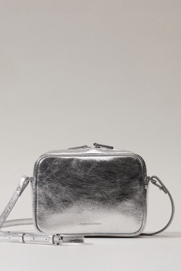 JOSEPH AND STACEY - 크로스백 - OZ Mini Square Cross Bag Silver