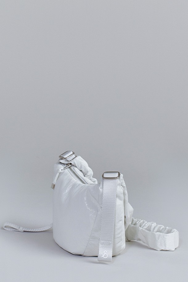 JOSEPH AND STACEY - 숄더백 - Daily Shirring Bag S Sleek White