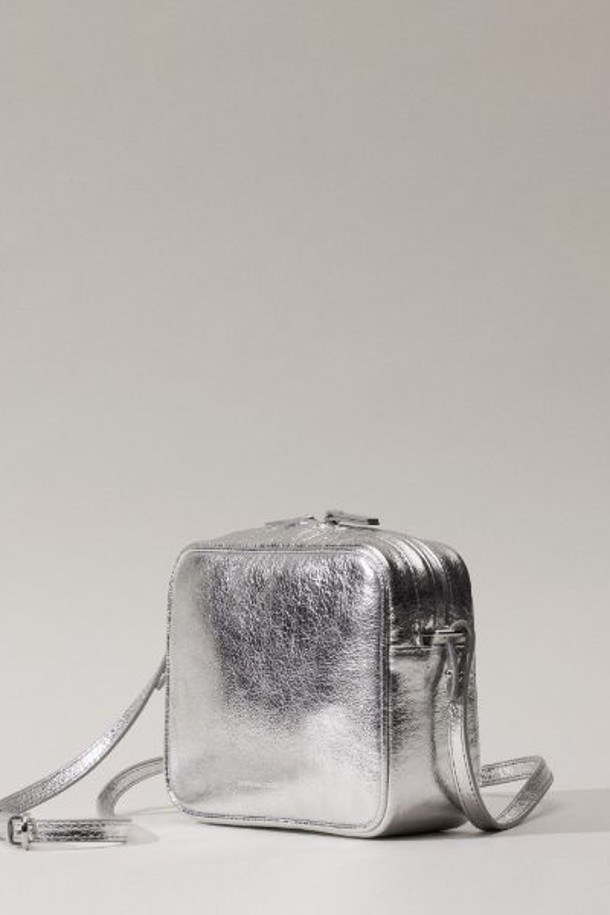 JOSEPH AND STACEY - 크로스백 - OZ Mini Square Cross Bag Silver