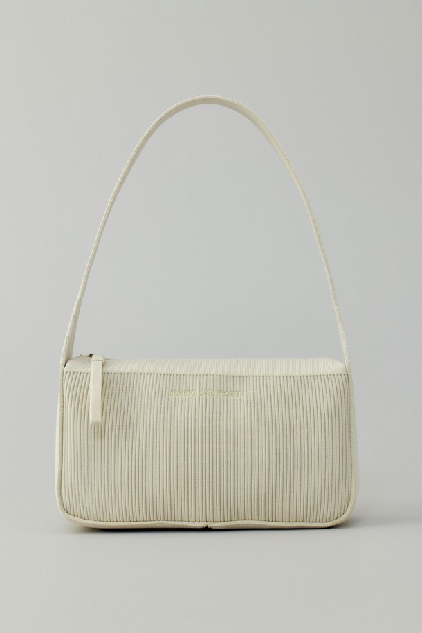 JOSEPH AND STACEY - 숄더백 - LPK Arton knit Shoulder Bag M Jasmine White