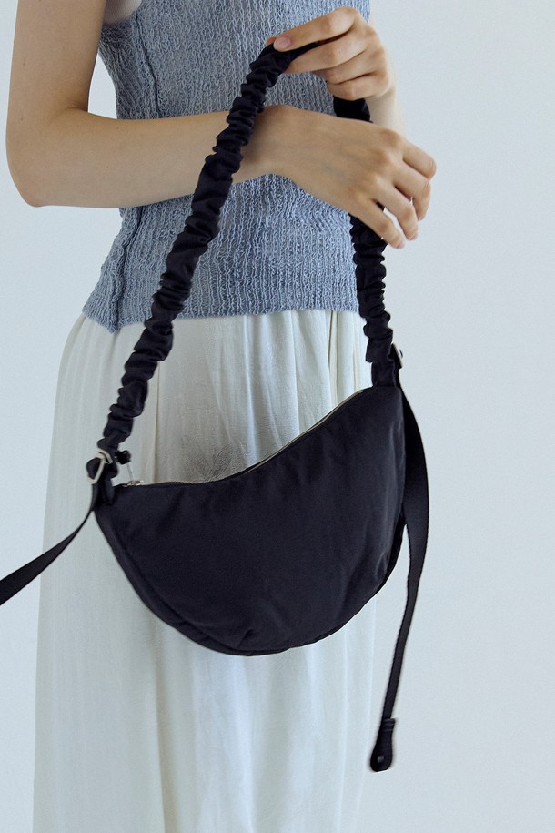 JOSEPH AND STACEY - 숄더백 - Daily Shirring Bag S Black