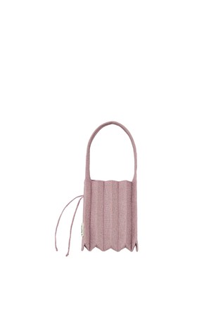 Lucky Pleats Knit S Starry Rosegold