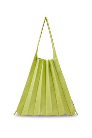 Lucky Pleats Knit L Starry Cool Lime