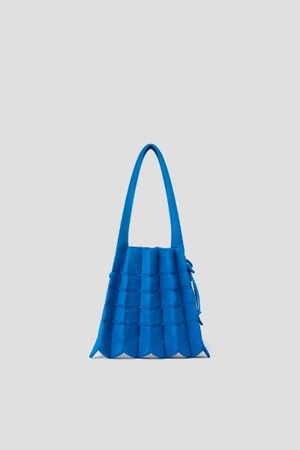 Lucky Pleats Knit S Fiori Floating Blue