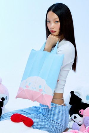 [바로배송]Lucky Pleats Knit XM Cinnamoroll Soda