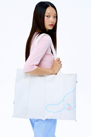 [바로배송]Lucky Pleats Knit XL Cinnamoroll Cream White