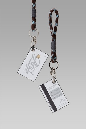 ANDGOLF Platinum Name Tag Mint Chocolate_BROWN-a