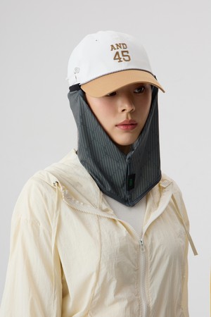 ANDGOLF UV Scarf Prism Charcoal_GREY-a