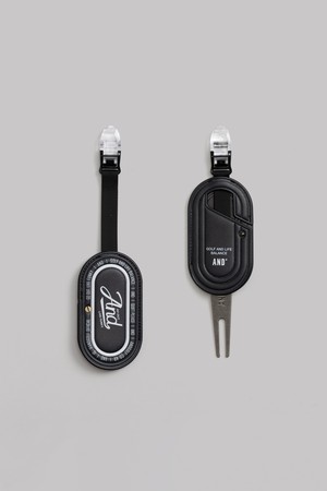 ANDGOLF Calligraphy Putter Keeper Black White_WHITE-a