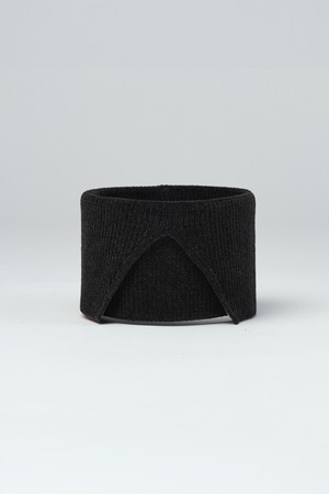ANDGOLF High Neck Warmer Solid Black_BLACK-a