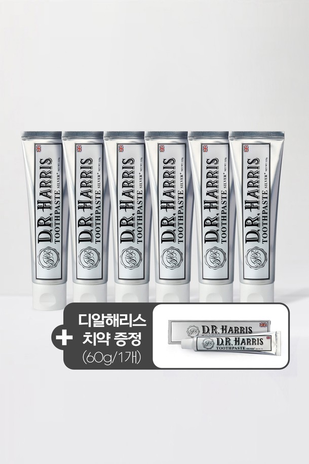 디알해리스 은치약은 99% 은 성분을 함유하여 구강 위생에 도움을 주는 치약입니다. 120g 대용량 6개와 여행용 60g 1개로 구성되어 있어, 가정과 여행 시 모두 편리하게 사용할 수 있습니다. 튜브형 용기로 제작되어 위생적이며 사용이 간편합니다. 일상생활에서 간편하게 사용할 수 있는 필수 구강 케어 제품입니다.
