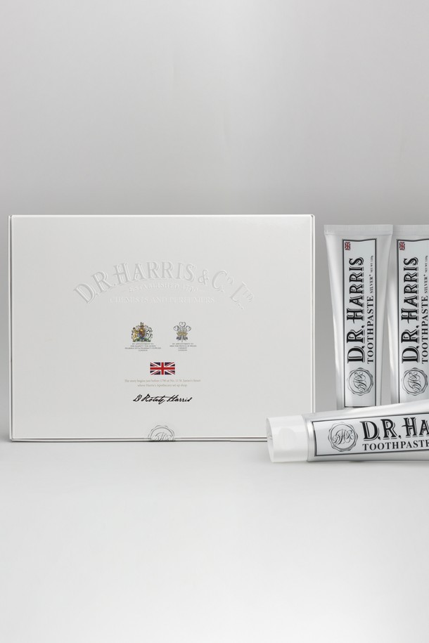 D.R. Harris - 오랄케어 - 디알해리스 은치약 스페셜 선물세트(120g 4개+60g 1개)