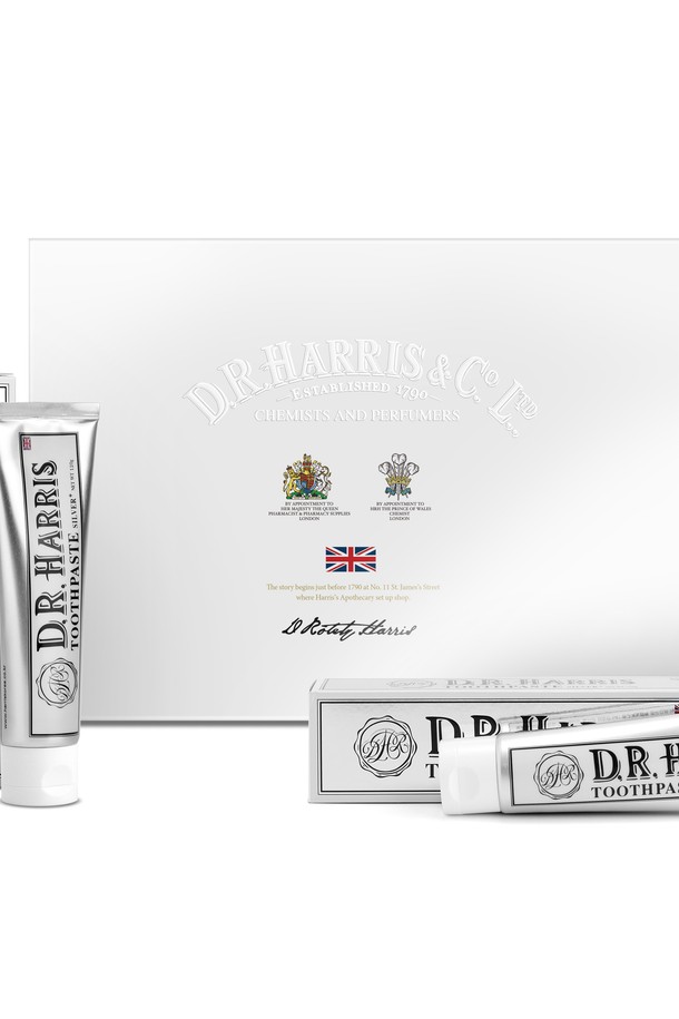 D.R. Harris - 오랄케어 - 디알해리스 은치약 스페셜 선물세트(120g 4개+60g 1개)