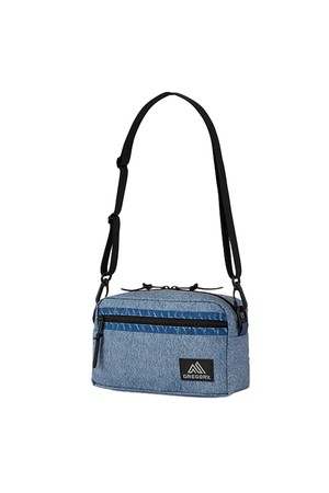 패디드 숄더 파우치 M - BLUE DENIM (08JT5112)