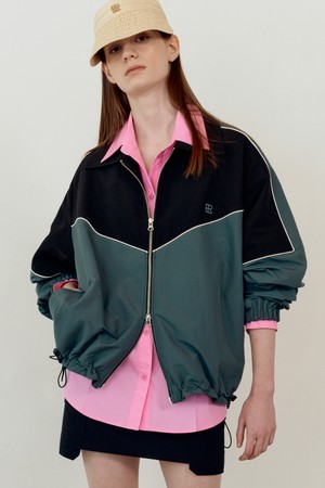 [22SS] MULTI COLOR WINDBREAKER - GREEN