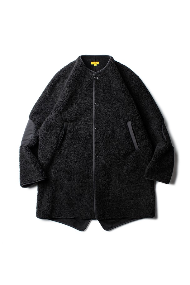 THE RESQ - 사파리/필드자켓 - [THE RESQ] MOUTON LINER PARKA - BLACK