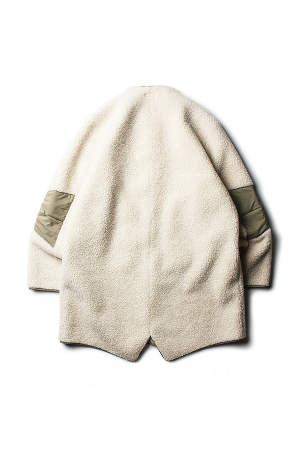 THE RESQ - 사파리/필드자켓 - [THE RESQ] MOUTON LINER PARKA - IVORY