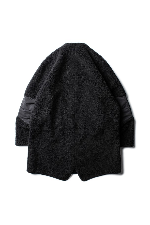 THE RESQ - 사파리/필드자켓 - [THE RESQ] MOUTON LINER PARKA - BLACK