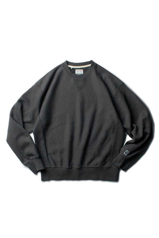 THE RESQ - 스웨트셔츠 - [THE RESQ] CLASSIC SWEATSHIRT - CHARCOAL