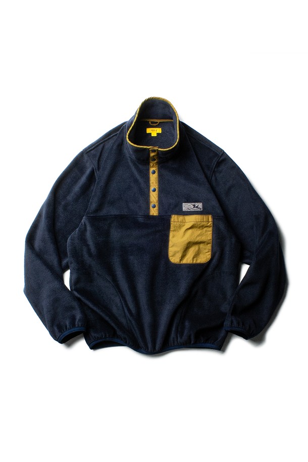 THE RESQ - 자켓 - [THE RESQ] YOSEMITE FLEECE PULLOVER - NAVY SKY