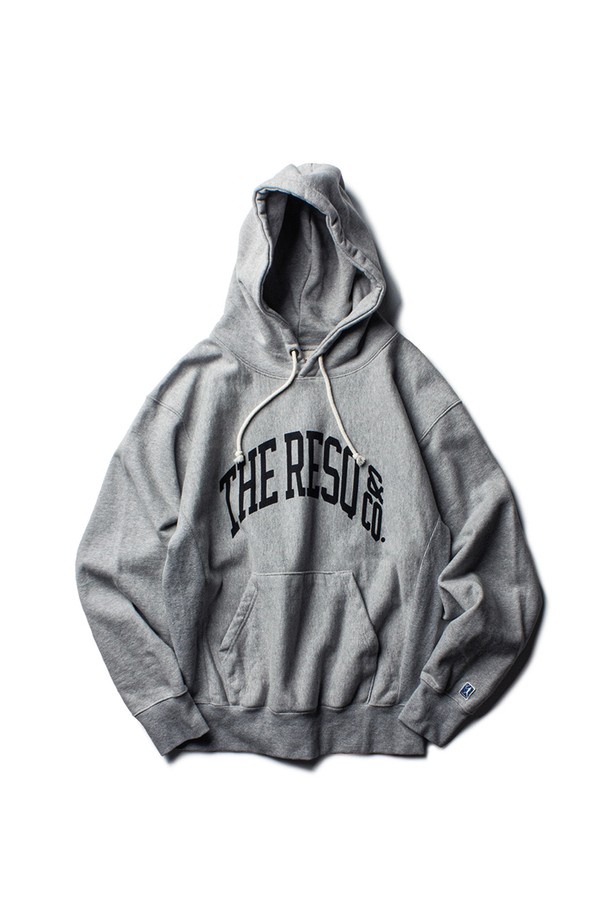 THE RESQ - 스웨트셔츠 - [THE RESQ] BALLGAME HOODIE - M/GREY(ORIGINAL)