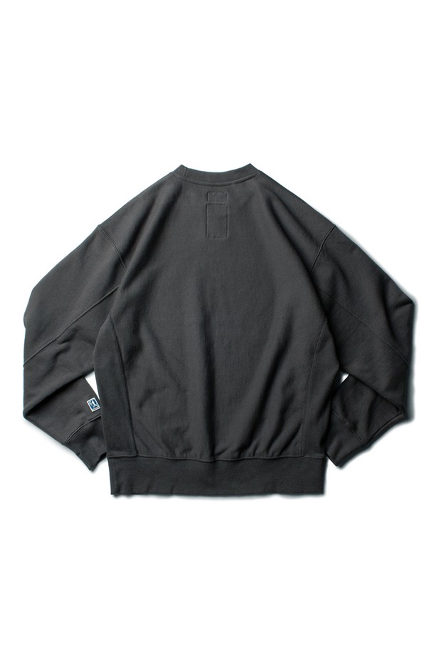 THE RESQ - 스웨트셔츠 - [THE RESQ] CLASSIC SWEATSHIRT - CHARCOAL