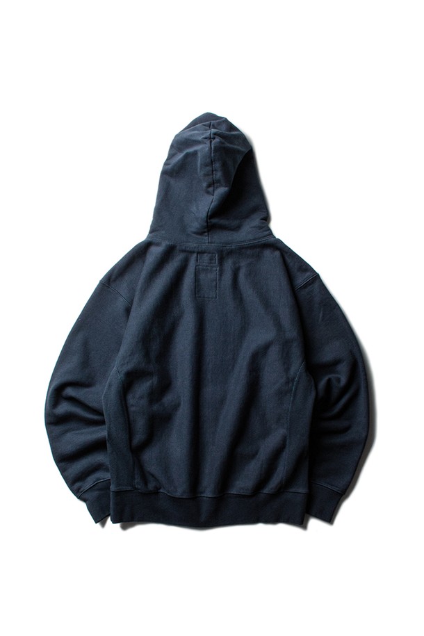 THE RESQ - 스웨트셔츠 - [THE RESQ] BALLGAME HOODIE - NAVY(ORIGINAL)