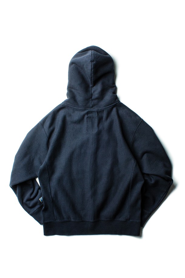 THE RESQ - 후디 - [THE RESQ] CLASSIC ZIP UP HOODIE - NAVY