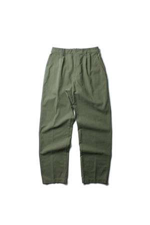 [THE RESQ] STANDARD EASY SLACKS - WASHED OLIVE