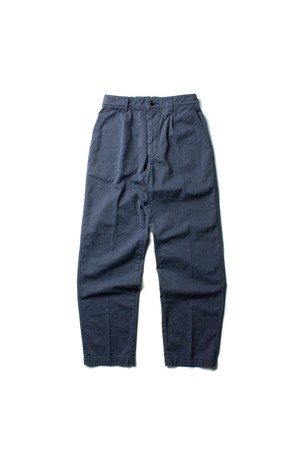 [THE RESQ] STANDARD EASY SLACKS - WASHED NAVY