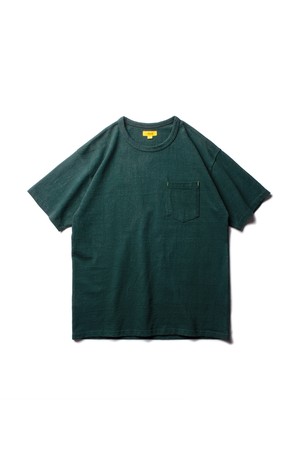 [THE RESQ] STANDARD POCKET TEE - DARK GREEN