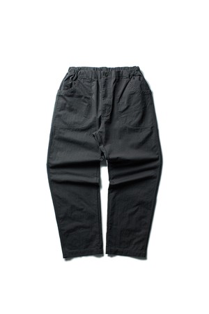 [THE RESQ] MERCERIZED TWILL DOMINGO PANTS - CHARCOAL