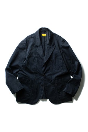 [THE RESQ] MERCERIZED TWILL SEOKIA JACKET - NAVY