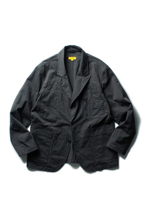 [THE RESQ] MERCERIZED TWILL SEOKIA JACKET - CHARCOAL