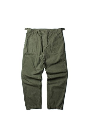 [THE RESQ] HBT KILROY PANTS - OLIVE GREEN