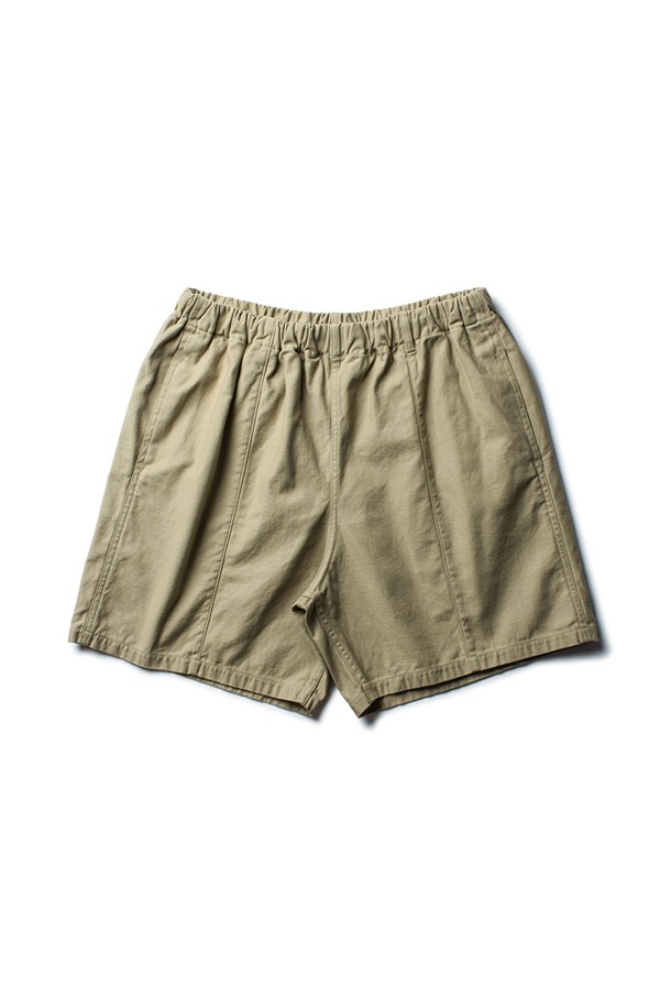 THE RESQ - 하프팬츠 - YOSEMITE CAMP SHORTS [WOOD BEIGE]