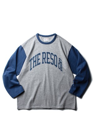 BALLGAME DUGOUT L/S TEE [MELANGE GREY]