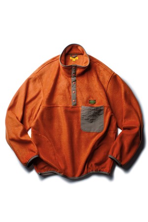 YOSEMITE FLEECE PULLOVER [BURNT ORANGE]