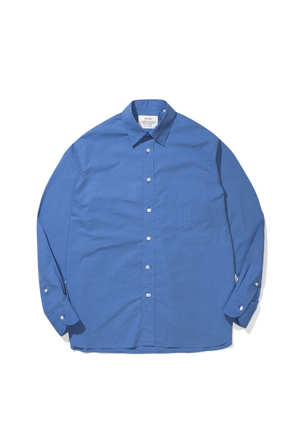 PRODE SHIRT - 긴팔셔츠 - [PRODE SHIRT] [릴렉스] P-960 포플린 셔츠 (3 color)