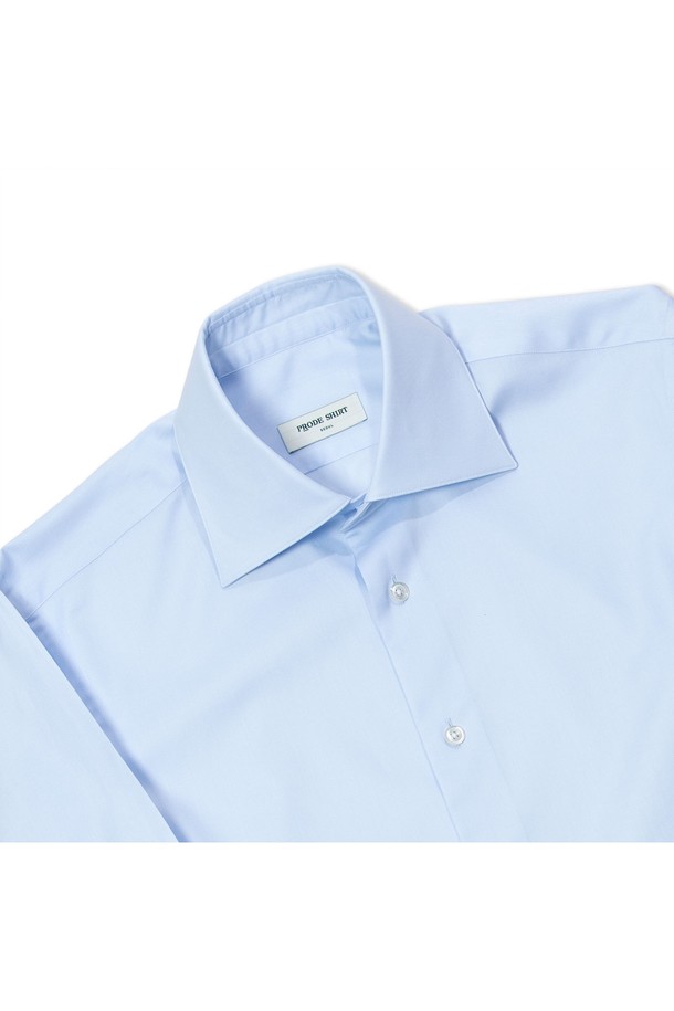 PRODE SHIRT - 긴팔셔츠 - [PRODE SHIRT] WIDE COLLAR SHIRT (2color)